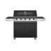 BMG1251BB Beef Eater 1200 Series Black Enamel 5 Burner BBQ & Trolley with Side Burner